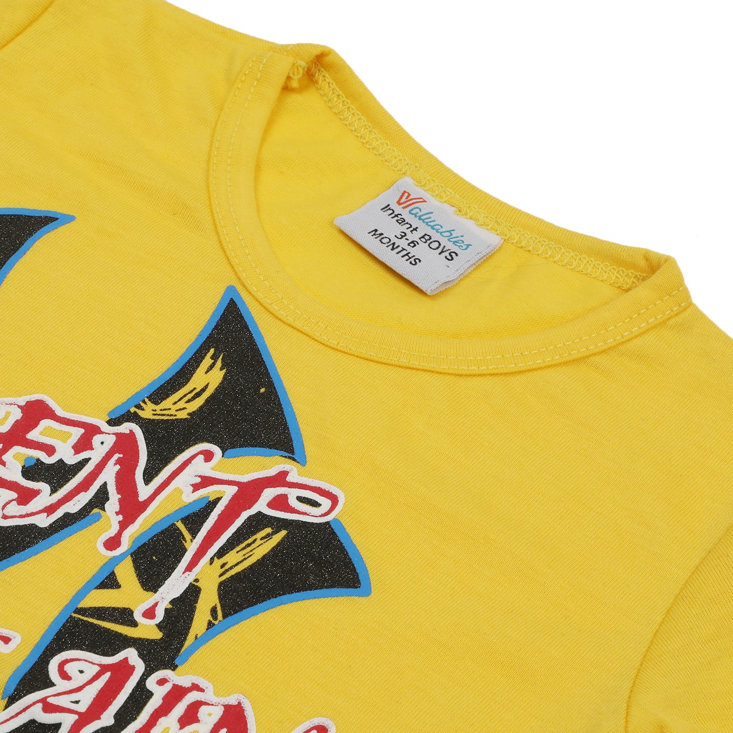 Newborn Boys Half Sleeves Suit - Yellow, Newborn Boys Sets & Suits, Chase Value, Chase Value