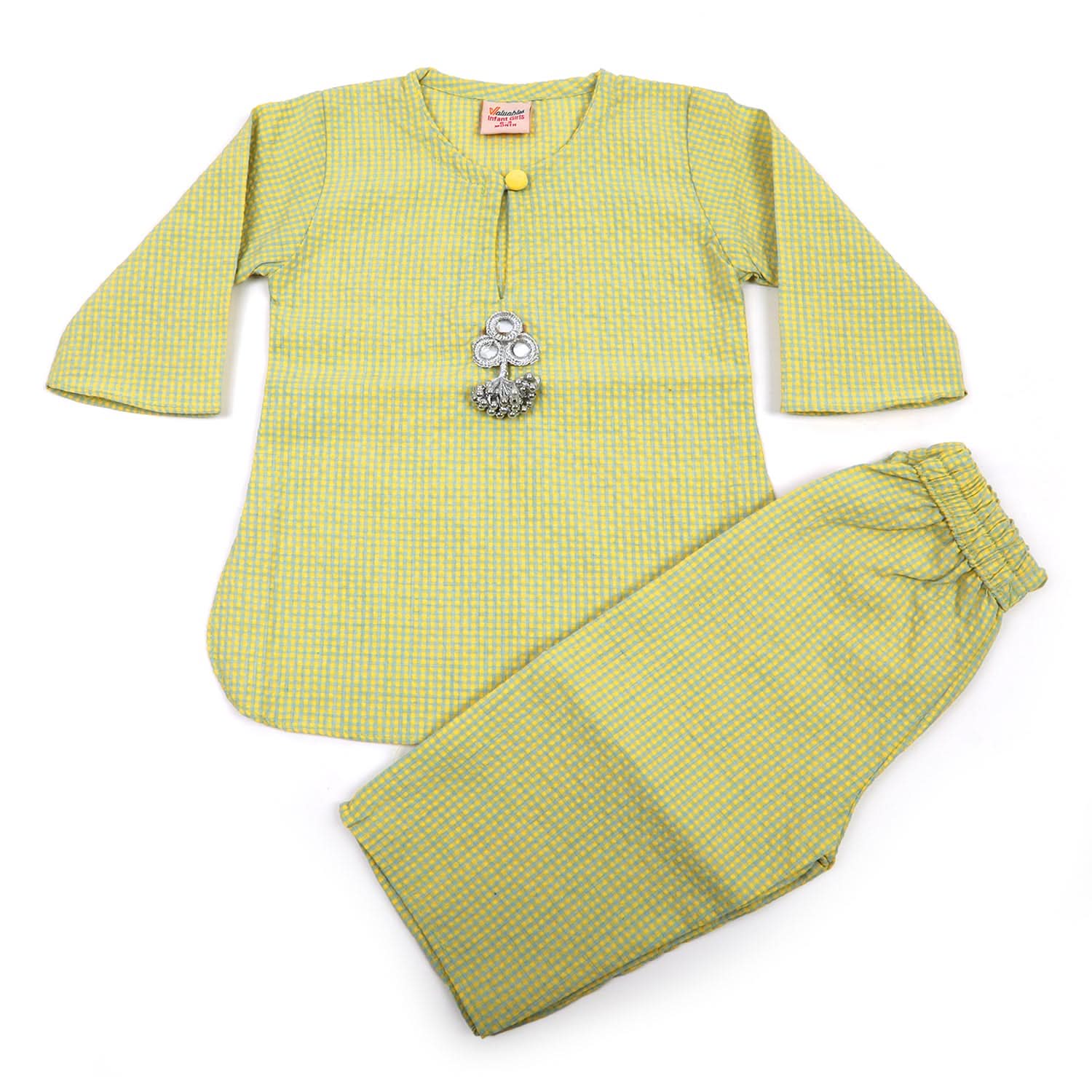Newborn Girls Shalwar Suit - Green, Newborn Girls Shalwar Suits, Chase Value, Chase Value