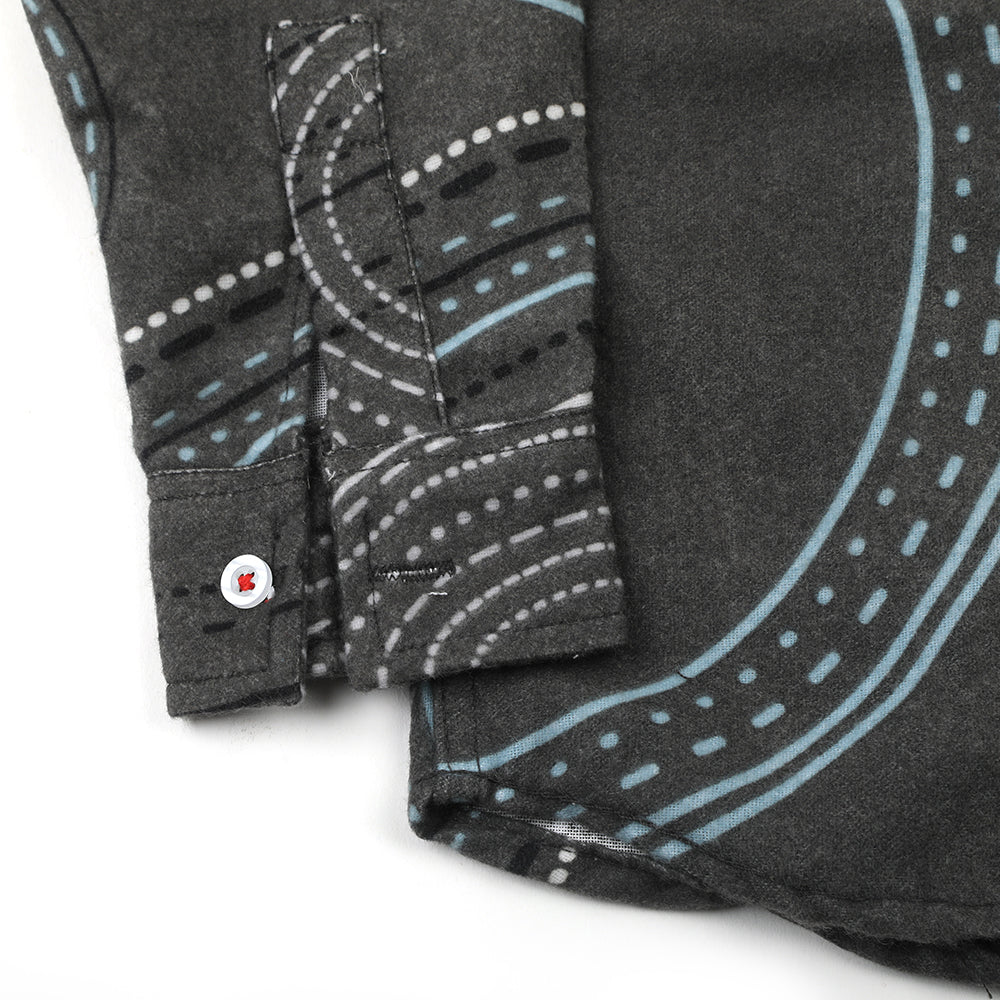 Boys Full Sleeves Shirt - Grey, Boys Shirts, Chase Value, Chase Value