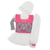 Newborn Girls Full Sleeves Sweater Suit - Pink, Newborn Girls Sets & Suits, Chase Value, Chase Value