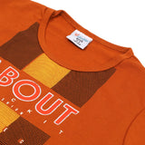 Boys Half Sleeves Short Suit - Rust, Boys Sets & Suits, Chase Value, Chase Value
