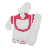 Newborn Girls Full Sleeves Sweater Suit - Pink, Newborn Girls Sets & Suits, Chase Value, Chase Value