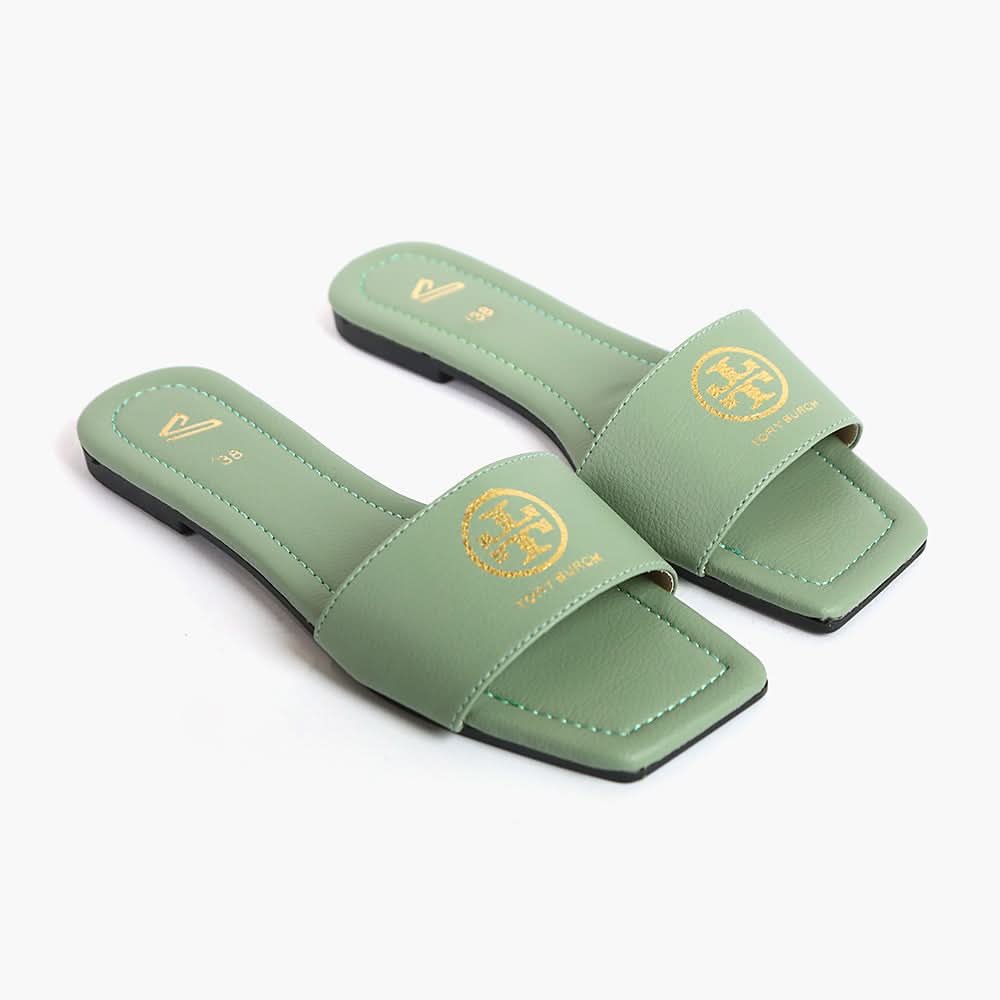 Women's Slipper - Green, Women Slippers, Chase Value, Chase Value