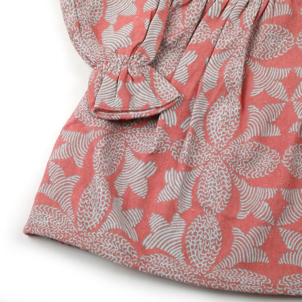 Girls Full Sleeves Flannel Suit - Peach, Girls Suits, Chase Value, Chase Value
