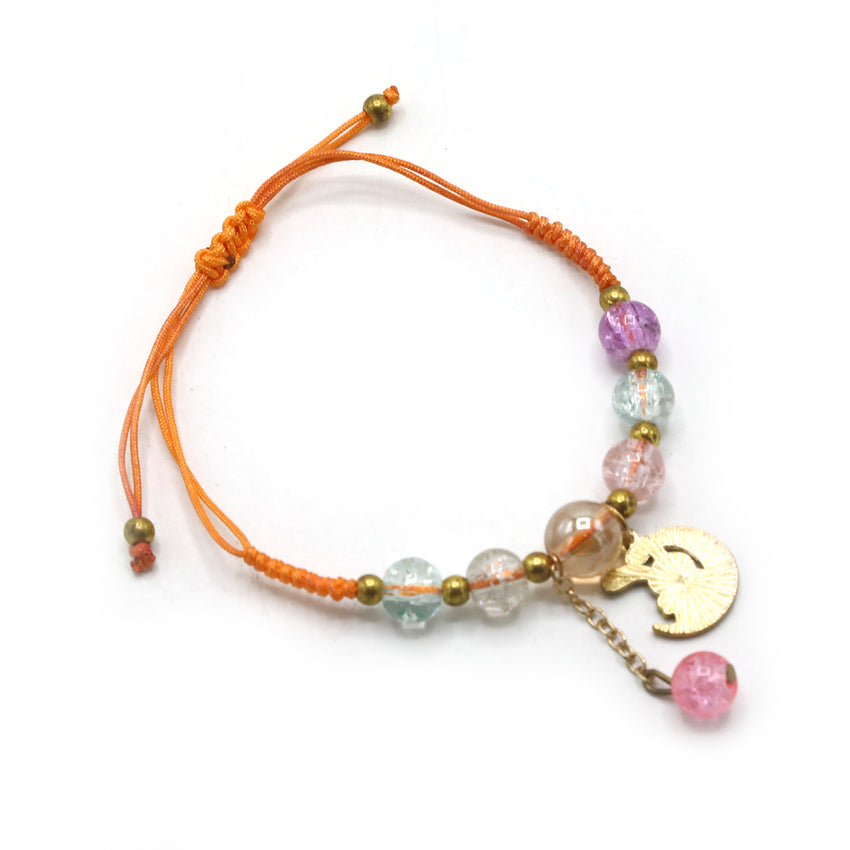 Newborn Baby Hand Band & Bracelet - Rust