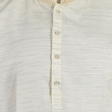 Men's Embroidered Kurta Shalwar Suit - Cream, Men's Shalwar Kameez, Chase Value, Chase Value
