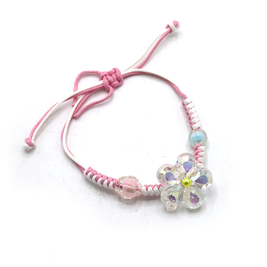 Newborn Baby Hand Band & Bracelet - Pink