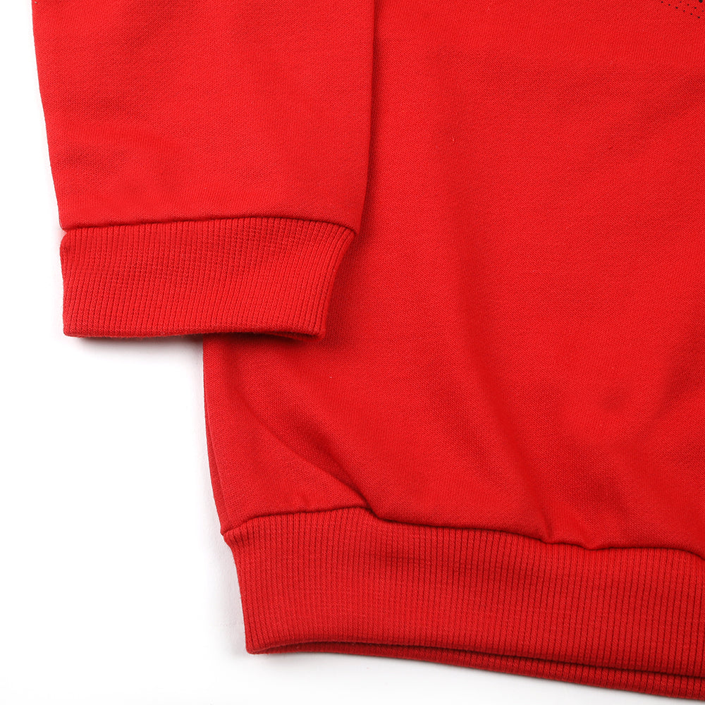 Boys Full Sleeves SweatShirt - Red, Boys Hoodies & Sweat Shirts, Chase Value, Chase Value