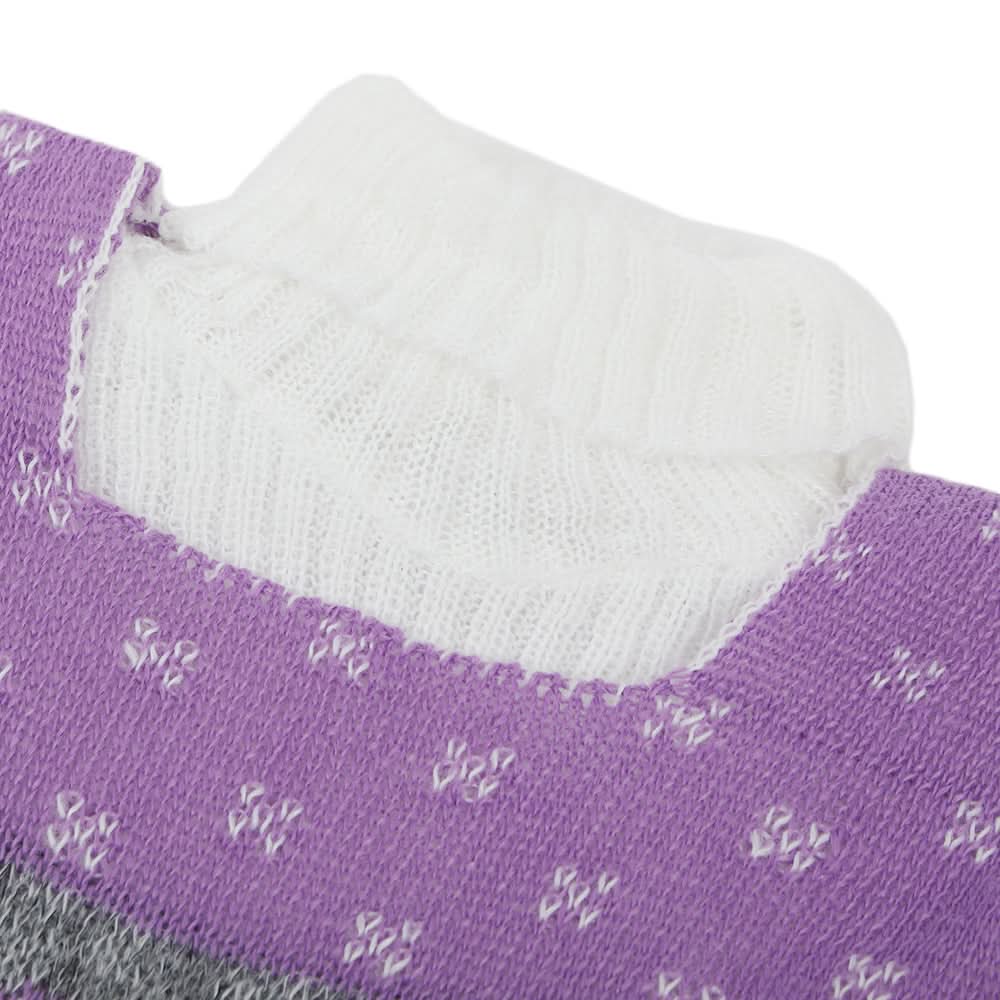 Newborn Girls Full Sleeves Sweater Suit - Purple, Newborn Girls Sets & Suits, Chase Value, Chase Value