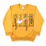 Boys Full Sleeves SweatShirt - Mustard, Boys Hoodies & Sweat Shirts, Chase Value, Chase Value