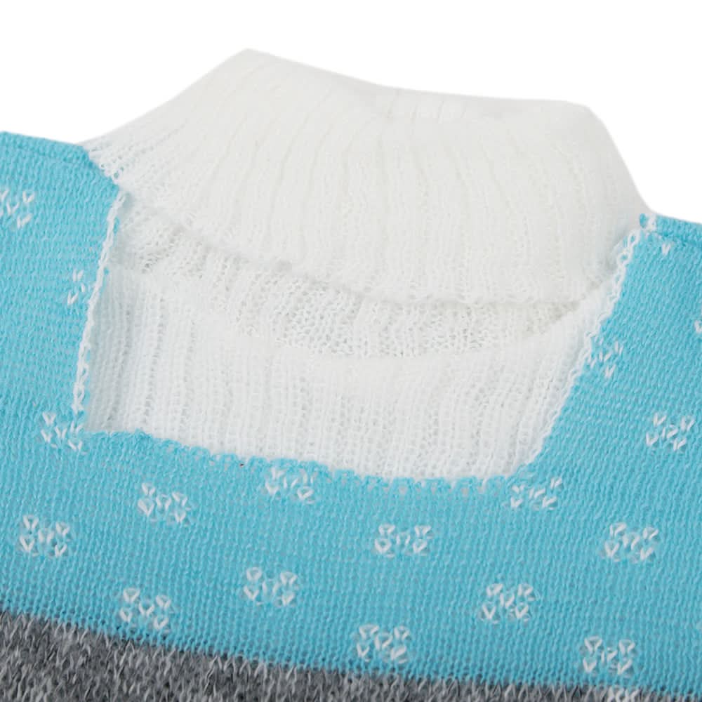 Newborn Girls Full Sleeves Sweater Suit - Sky Blue, Newborn Girls Sets & Suits, Chase Value, Chase Value