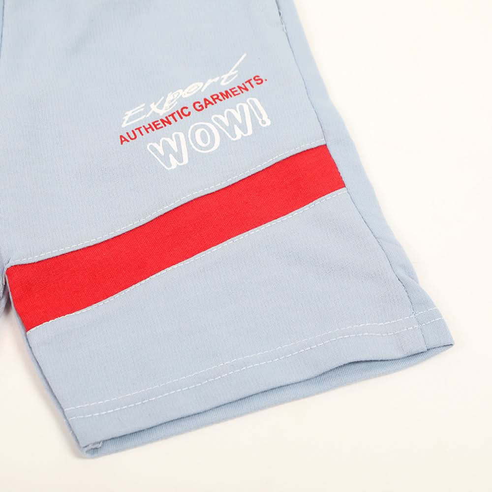 Boy Knitted Shorts - Sky Blue, Boys Shorts, Chase Value, Chase Value