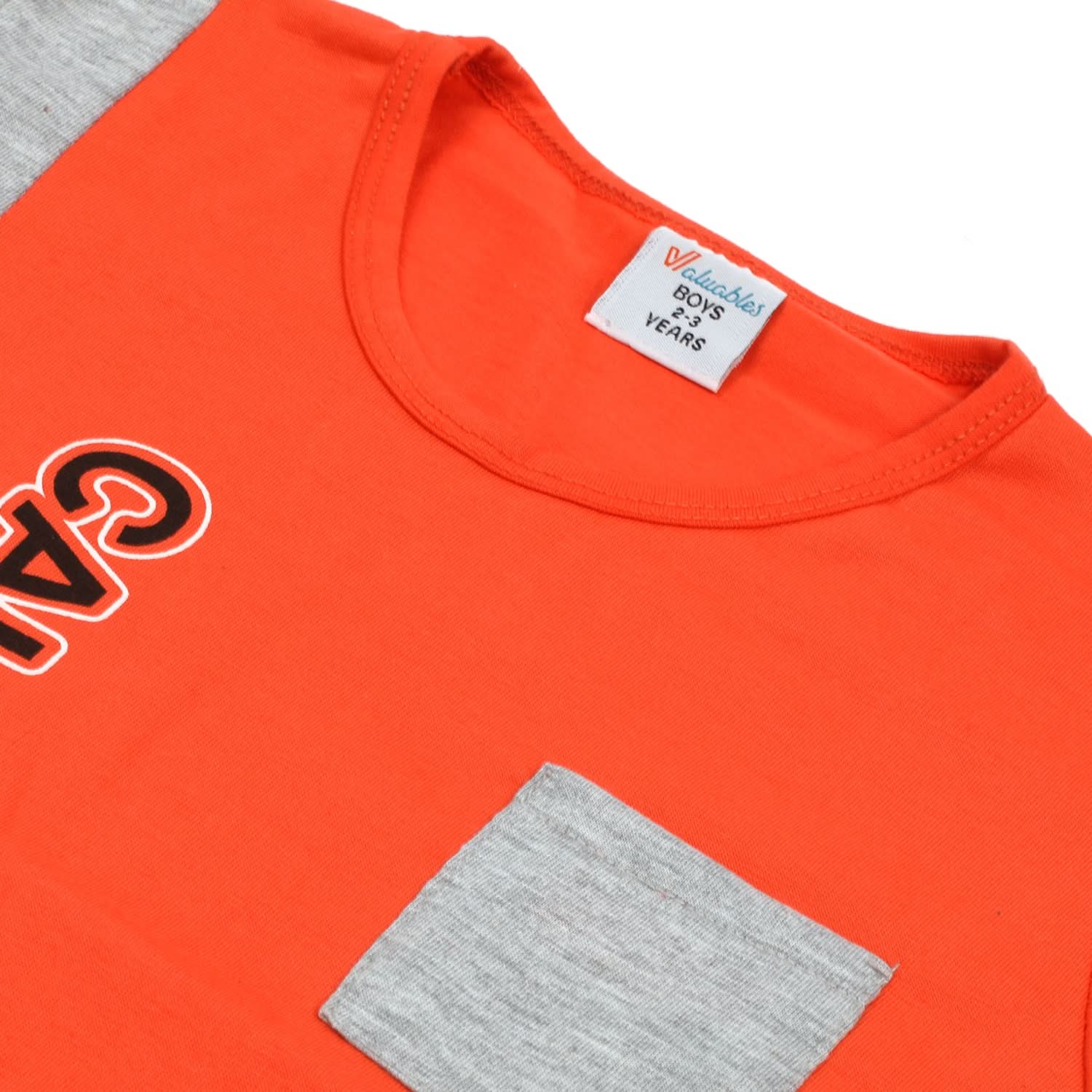 Boys Half Sleeves Short Suit - Orange, Boys Sets & Suits, Chase Value, Chase Value