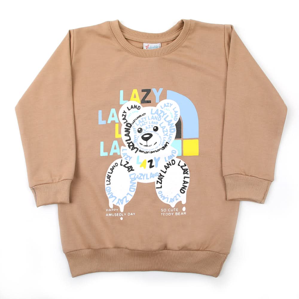 Boys Full Sleeves SweatShirt - Brown, Boys Hoodies & Sweat Shirts, Chase Value, Chase Value