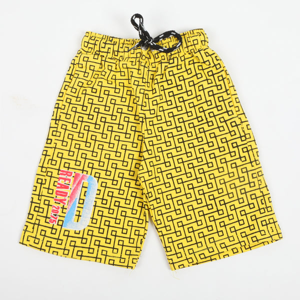 Boy Knitted Shorts - Yellow, Boys Shorts, Chase Value, Chase Value