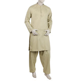 Men's Embroidered Stitched Shalwar Suit - Slate Grey, Men's Shalwar Kameez, Chase Value, Chase Value