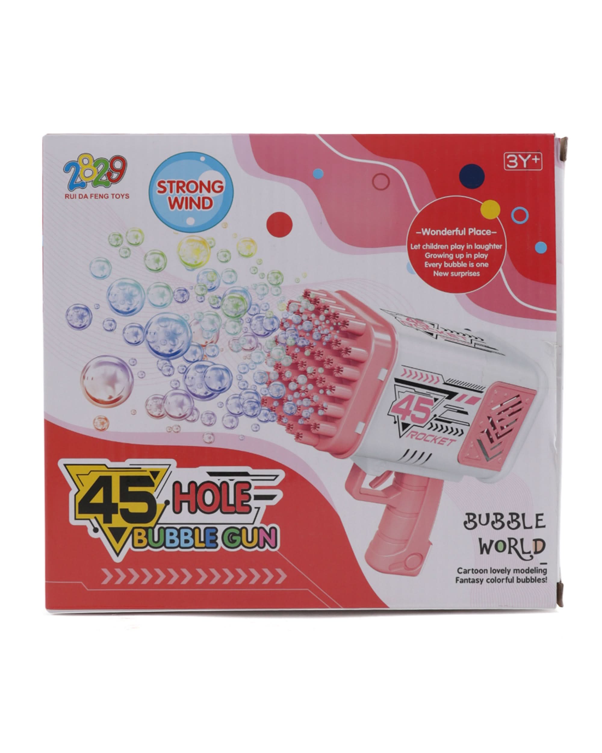 Bubble Gun 45 Holes, Weapon Toys, Chase Value, Chase Value
