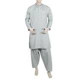 Men's Embroidered Kurta Shalwar Suit - Green, Men's Shalwar Kameez, Chase Value, Chase Value