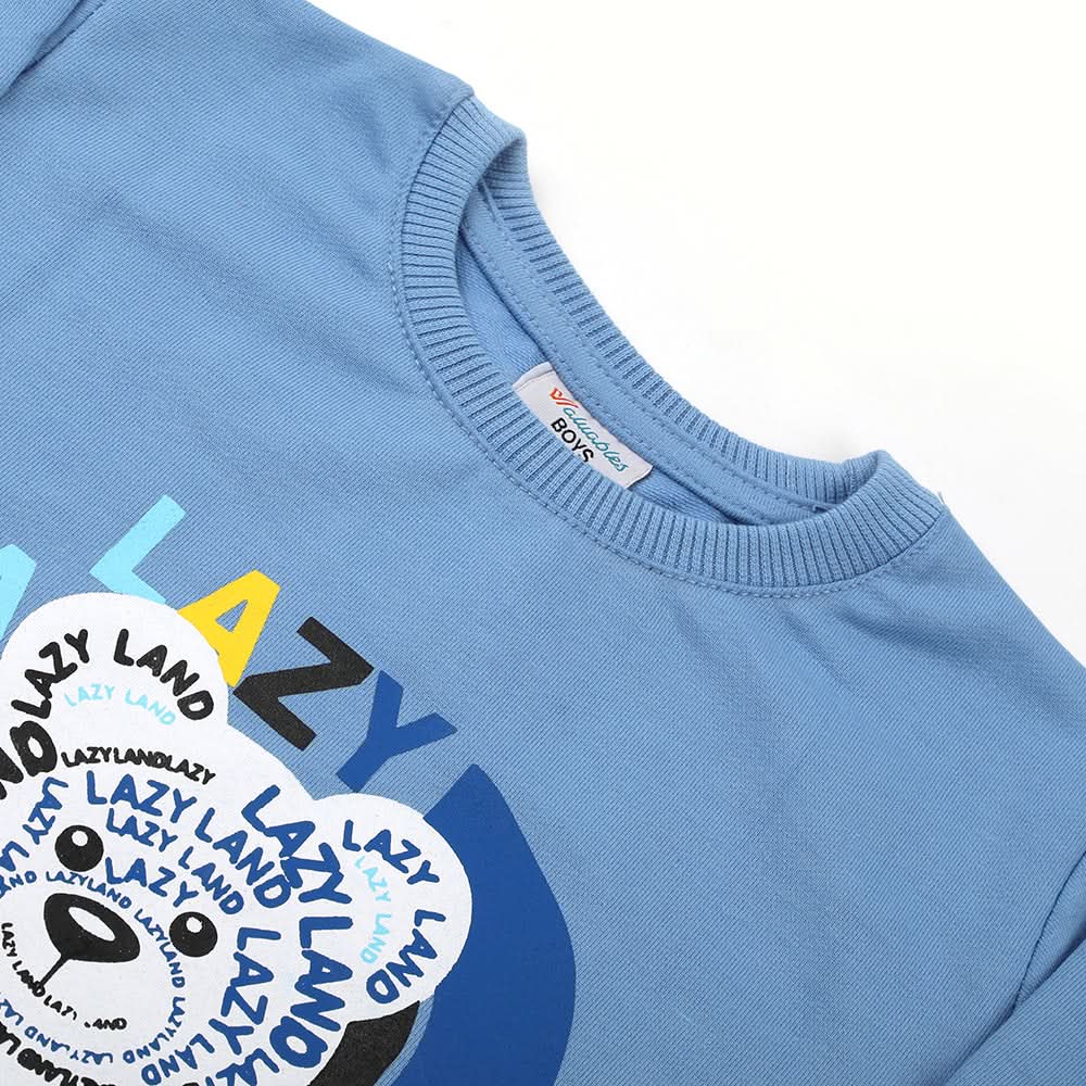 Boys Full Sleeves SweatShirt - Blue, Boys Hoodies & Sweat Shirts, Chase Value, Chase Value