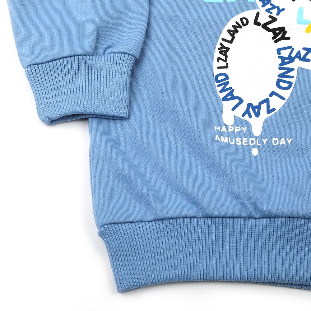Boys Full Sleeves SweatShirt - Blue, Boys Hoodies & Sweat Shirts, Chase Value, Chase Value