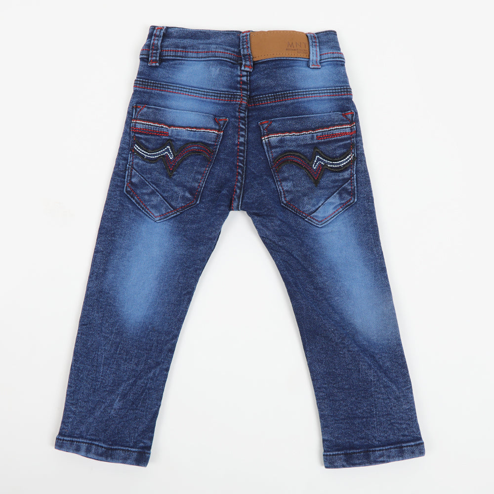 Boys Denim Pant - Dark Blue, Boys Pants, Chase Value, Chase Value