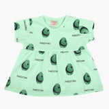 Newborn Girls Independence Frock - Green, Newborn Girls Frocks, Chase Value, Chase Value