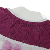 Newborn Girls Full Sleeves Sweater Suit - Purple, Newborn Girls Sets & Suits, Chase Value, Chase Value