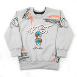 Boys Full Sleeves SweatShirt - Grey, Boys Hoodies & Sweat Shirts, Chase Value, Chase Value