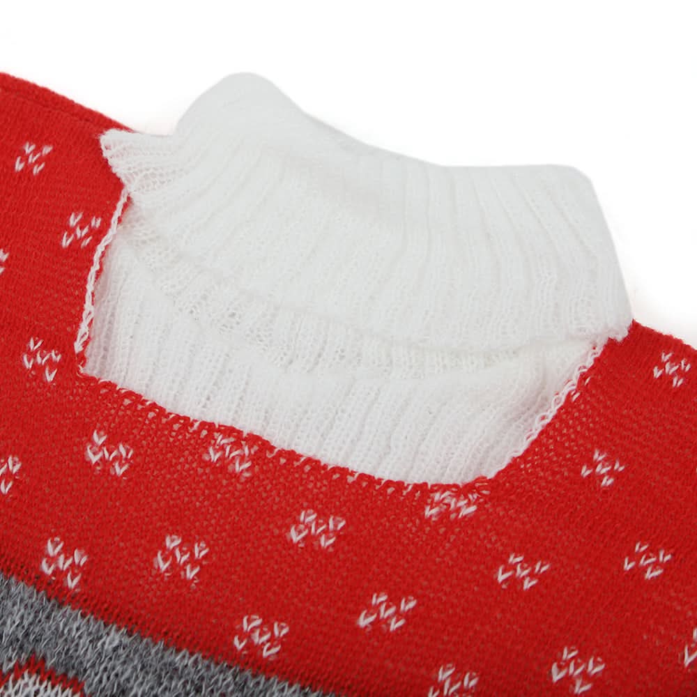 Newborn Girls Full Sleeves Sweater Suit - Red, Newborn Girls Sets & Suits, Chase Value, Chase Value