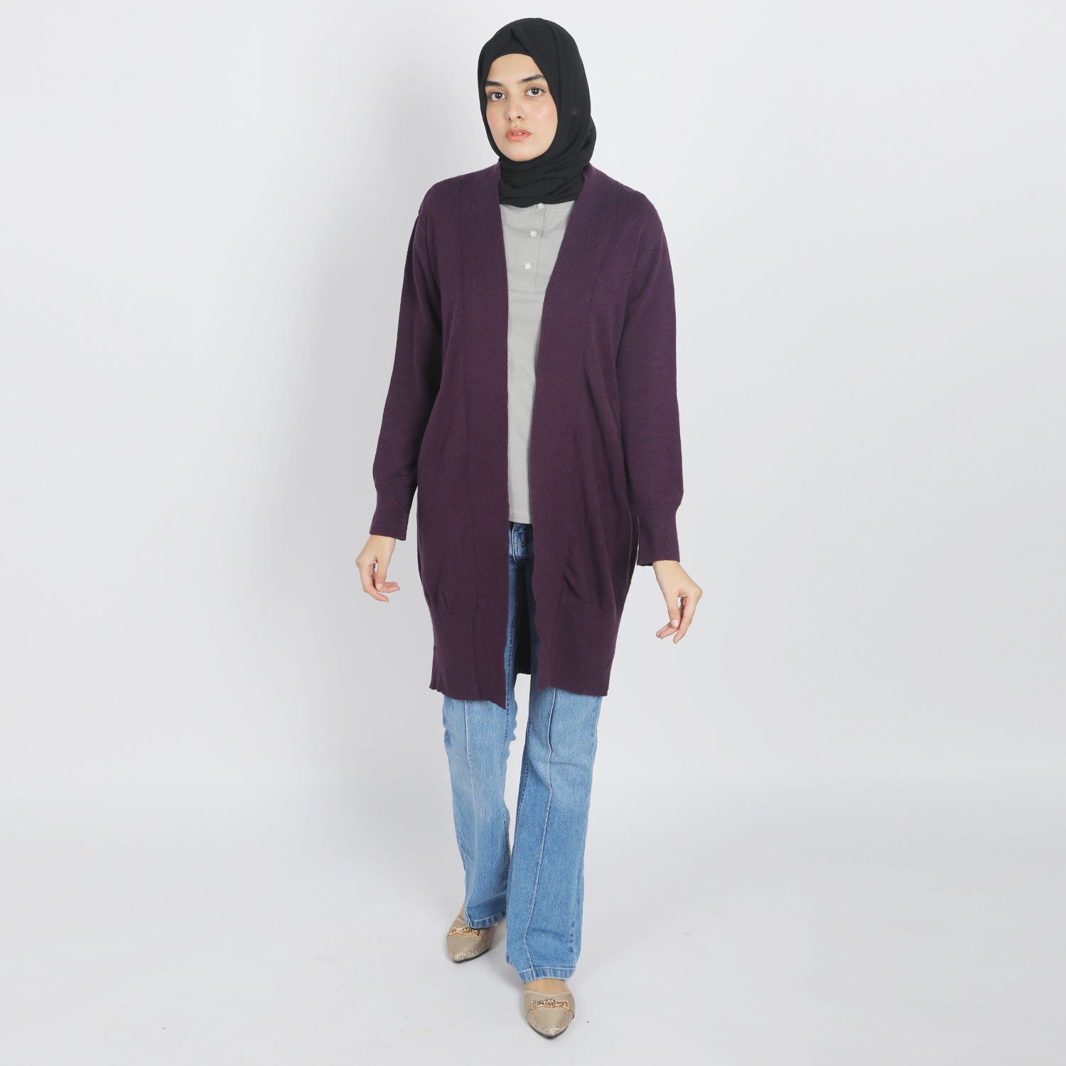 Eminent Women's Full Sleeves Sweaters - Purple, Women Sweaters, Eminent, Chase Value