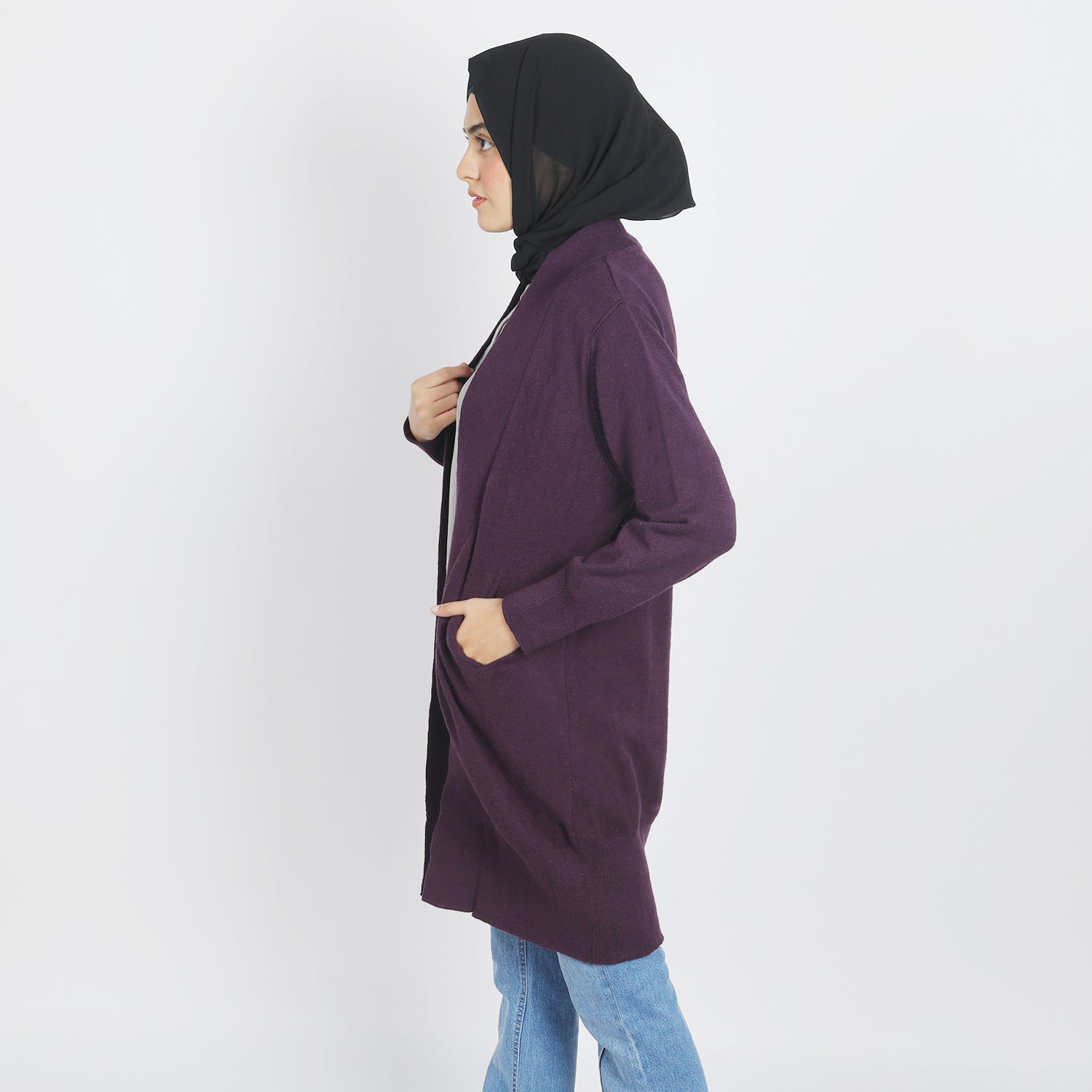 Eminent Women's Full Sleeves Sweaters - Purple, Women Sweaters, Eminent, Chase Value