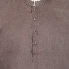 Men's Fancy Shalwar Suit - Brown