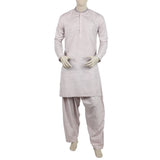 Men's Embroidered Kurta Shalwar Suit - Peach, Men's Shalwar Kameez, Chase Value, Chase Value