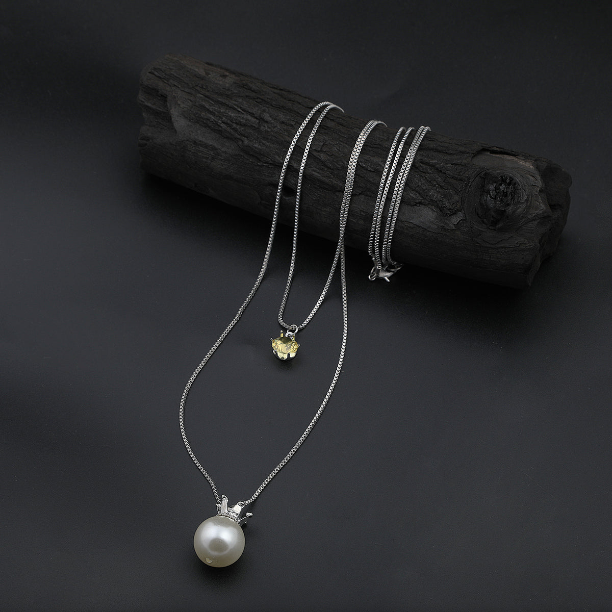 Women's Chain Mala - Silver, Women Chains & Lockets, Chase Value, Chase Value