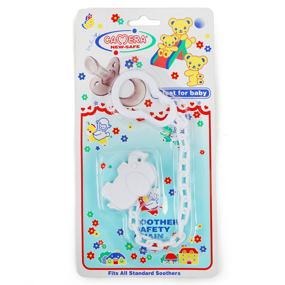 Camera Soother Safety Chain - White, Feeding Supplies, Chase Value, Chase Value