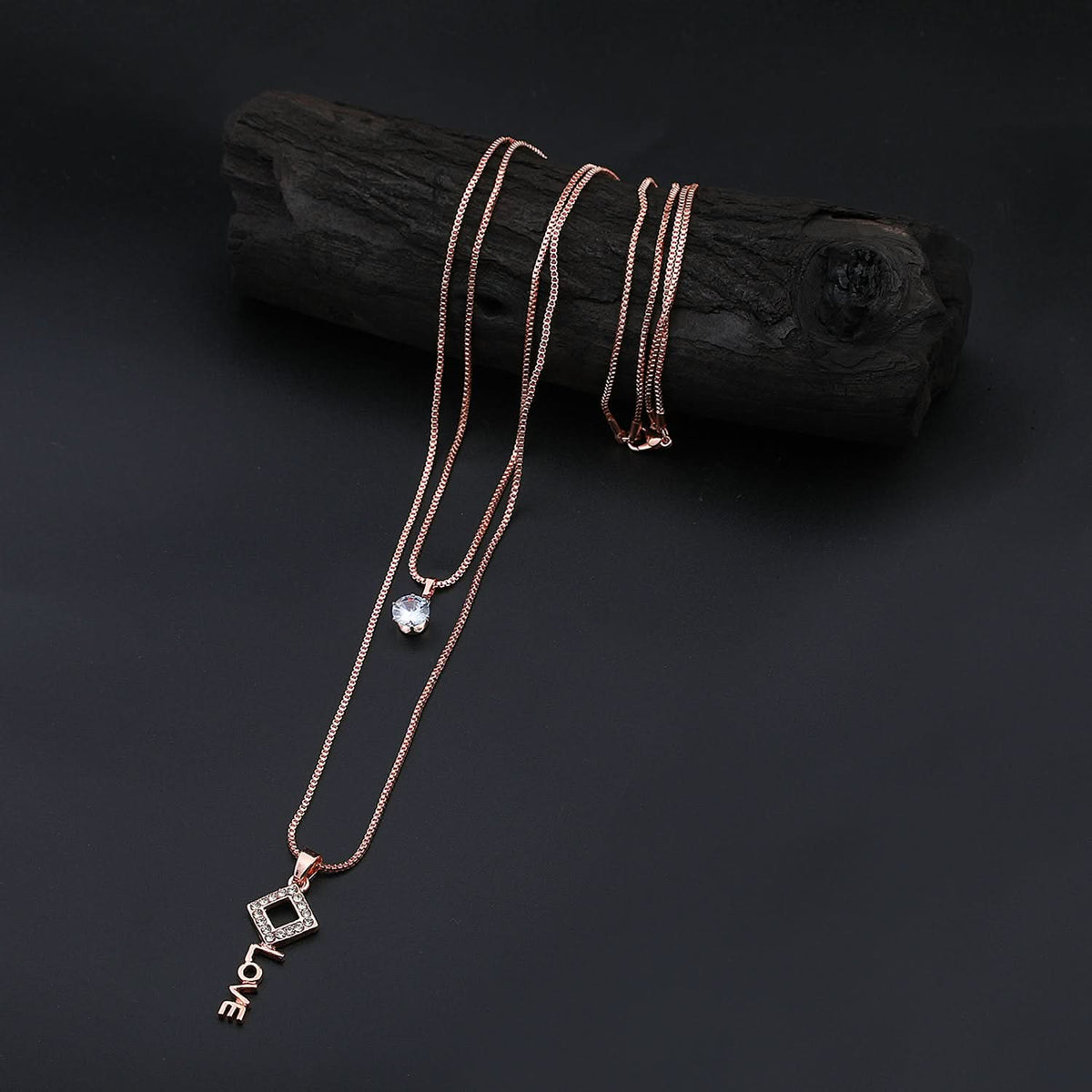 Women's Chain Mala - Copper, Women Chains & Lockets, Chase Value, Chase Value
