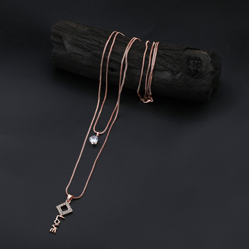 Women's Chain Mala - Copper