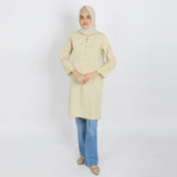 Women's Stitched Kurti - Beige, Women Ready Kurtis, Chase Value, Chase Value
