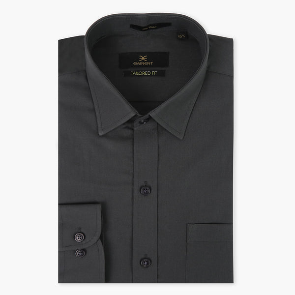 Eminent Men's Formal Plain Shirt - Dark Grey, Men's Shirts, Eminent, Chase Value