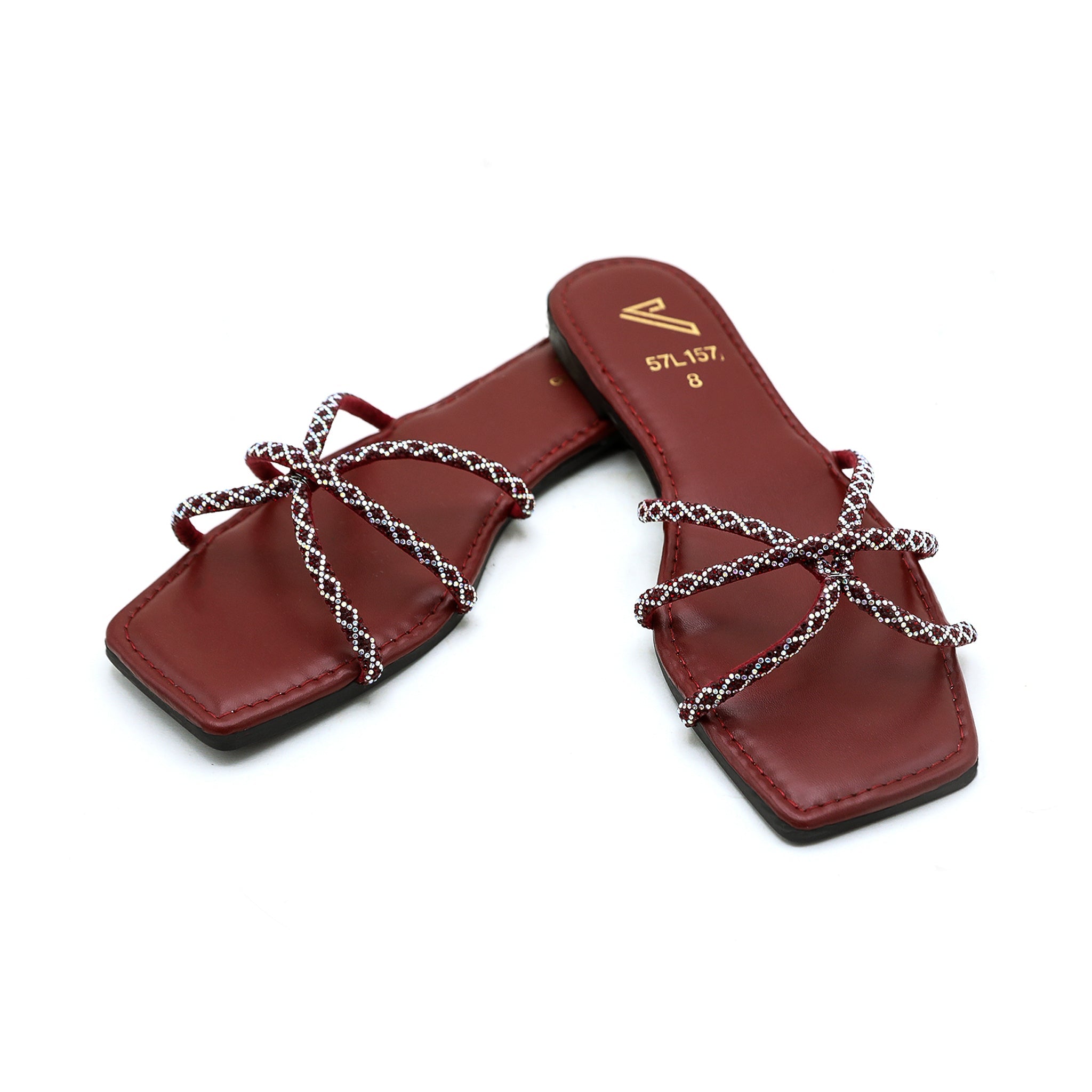 Valuable Women's Slipper - Maroon, Women Slippers, Chase Value, Chase Value