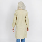 Women's Stitched Kurti - Beige, Women Ready Kurtis, Chase Value, Chase Value