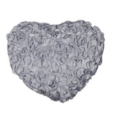 Flower Heart Pillows - Grey, Cushions & Pillows, Chase Value, Chase Value