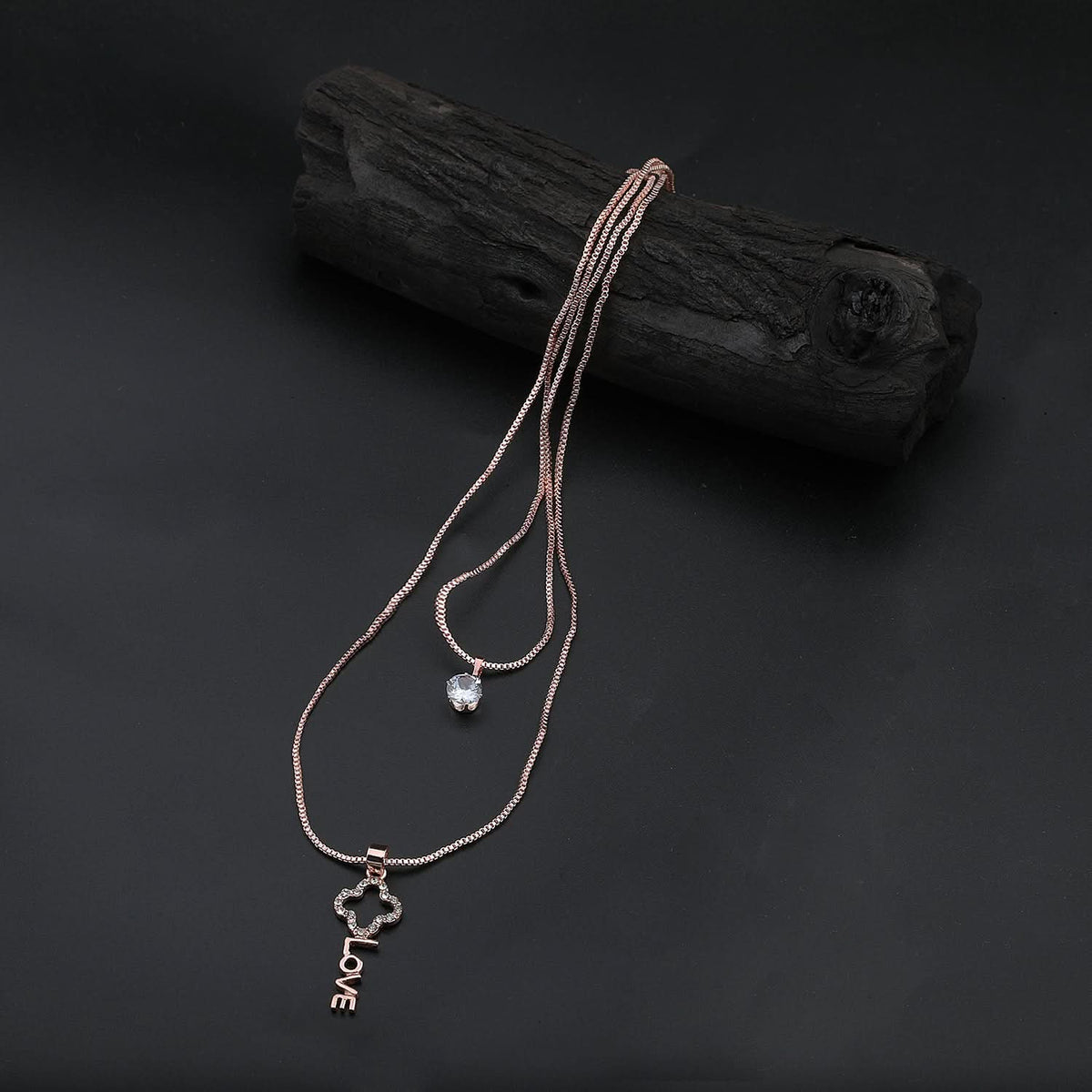 Women's Chain Mala - Copper, Women Chains & Lockets, Chase Value, Chase Value