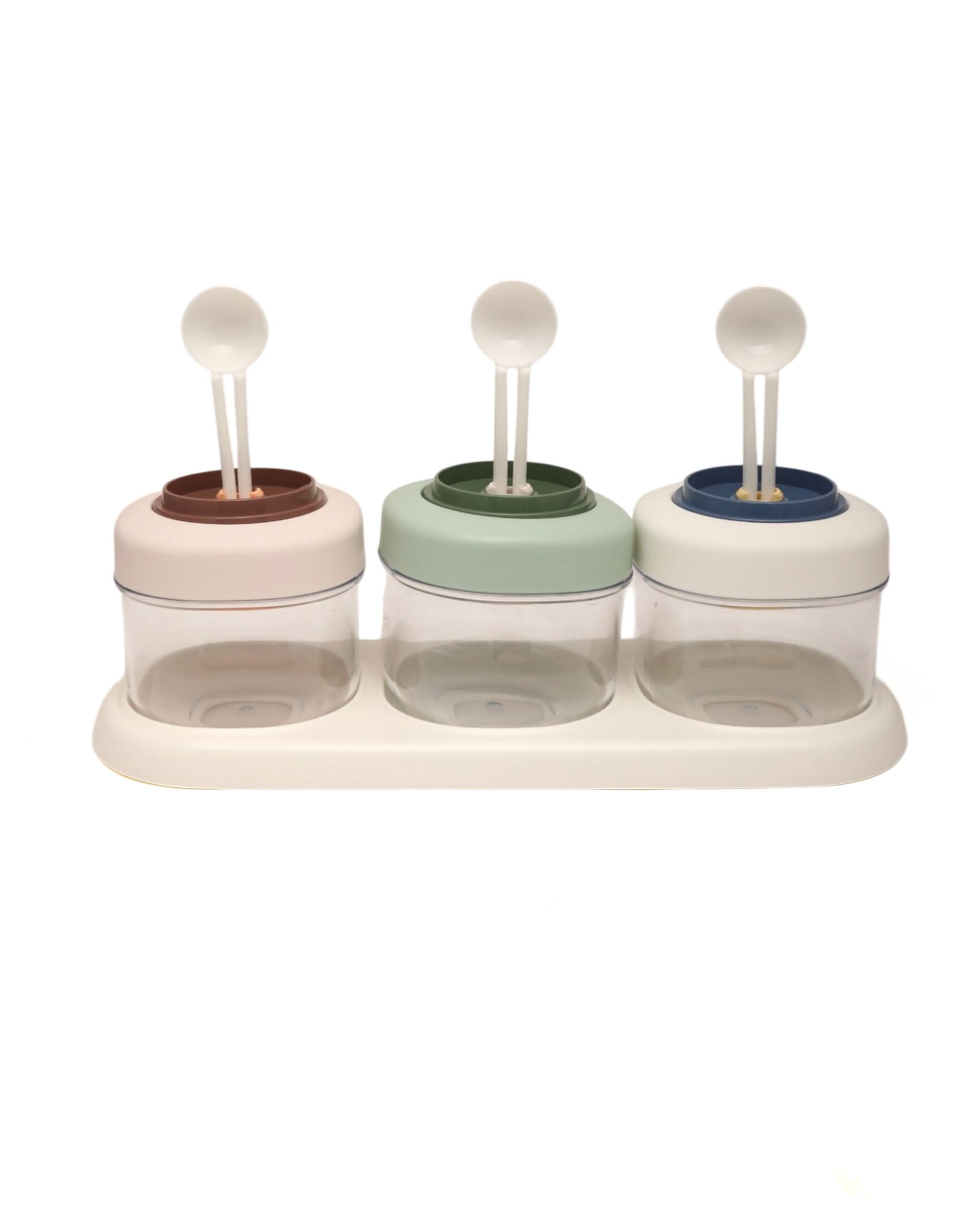 Spice Jar Set – 3Pc, Spice Boxes, Chase Value, Chase Value