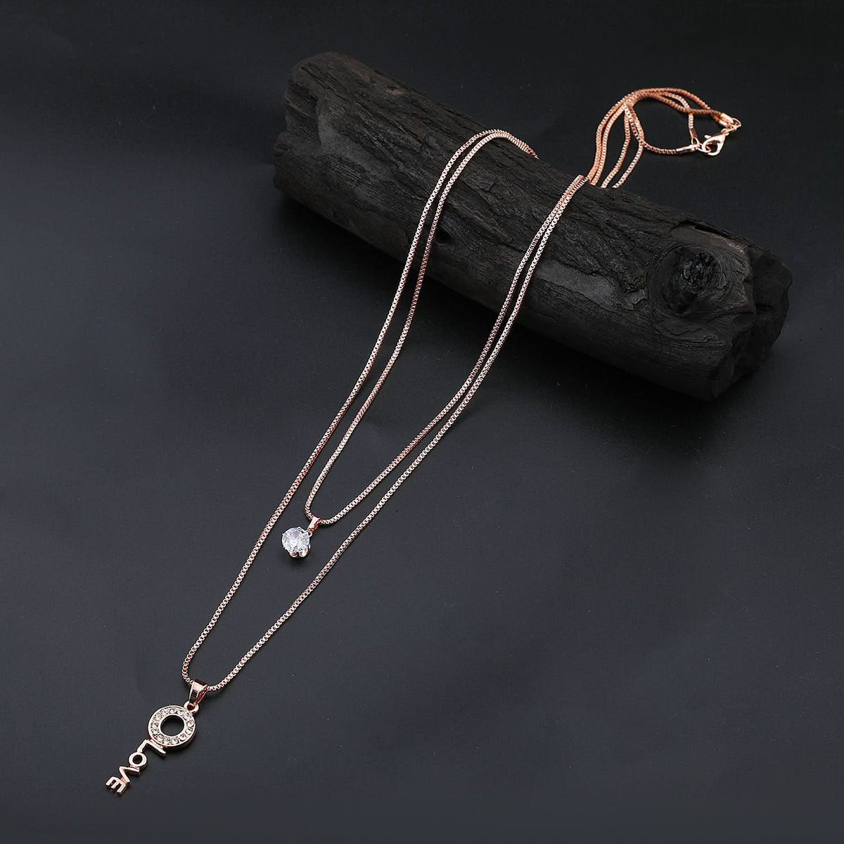 Women's Chain Mala - Copper, Women Chains & Lockets, Chase Value, Chase Value
