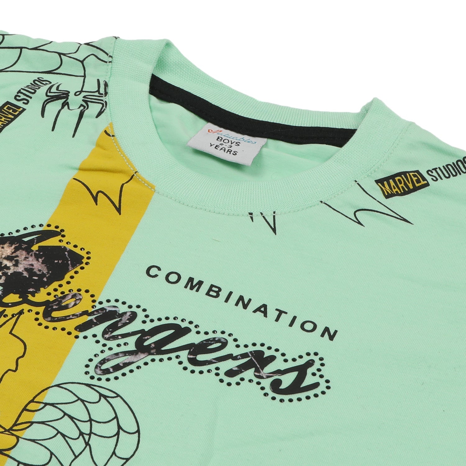 Boys Half Sleeves Denim Short Suit - Cyan, Boys Sets & Suits, Chase Value, Chase Value