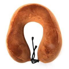 Travel Neck Pillow - Brown