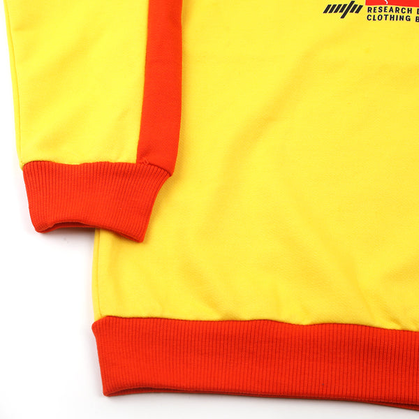 Boys Full Sleeves SweatSuit - Yellow