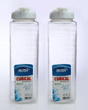 NUSH Cubical Water Bottle (Pack of 2)