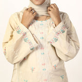 Women's Cotton Embroidered 2Pcs Suit - Fawn, Women Shalwar Suits, Chase Value, Chase Value